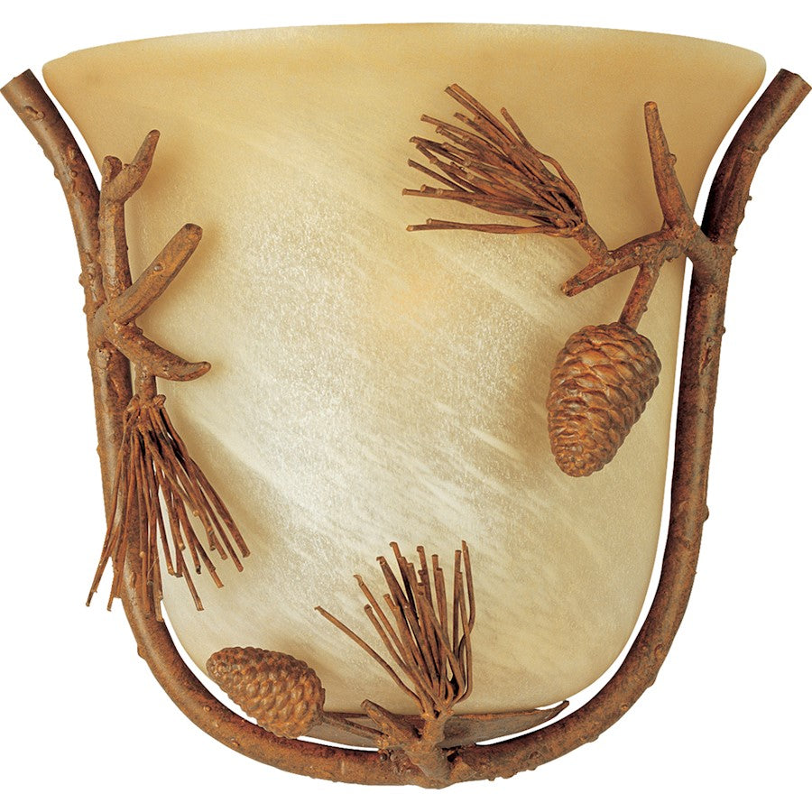 Pine Grove 1-Light Wall Sconce Pine Tree