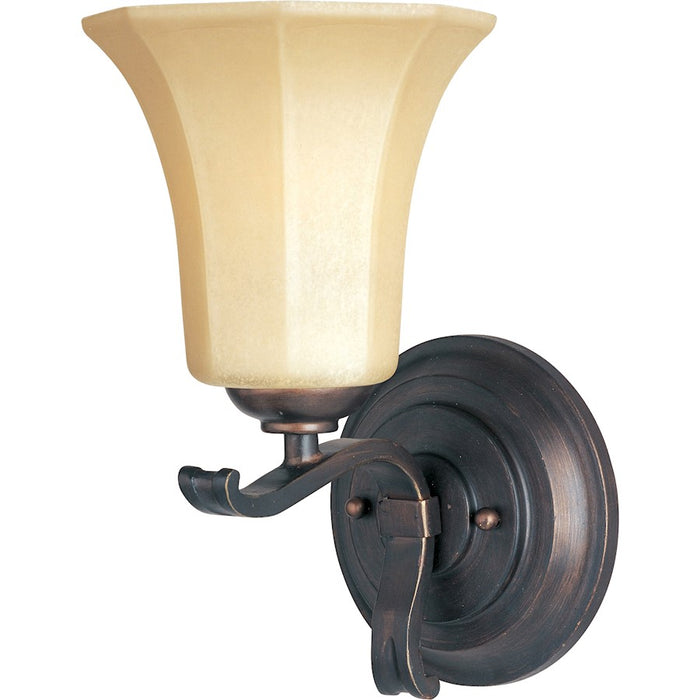 Maxim Chelsea 1-Light Wall Sconce Weathered Russet