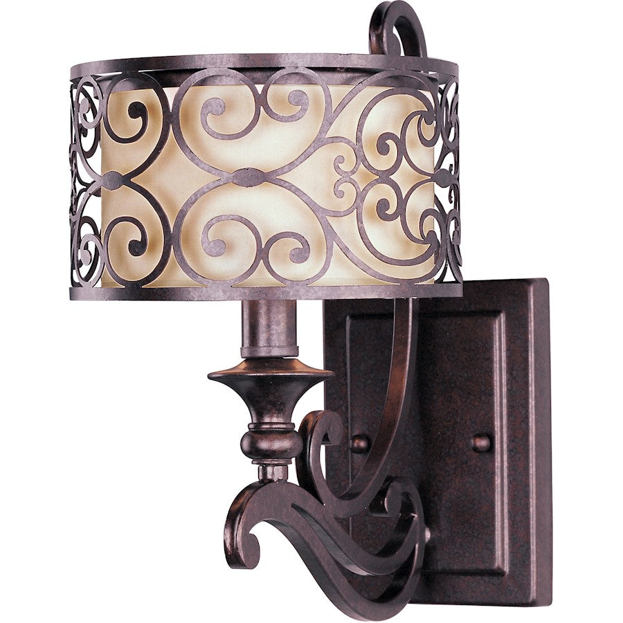 Mondrian 1-Light Wall Sconce Umber Bronze