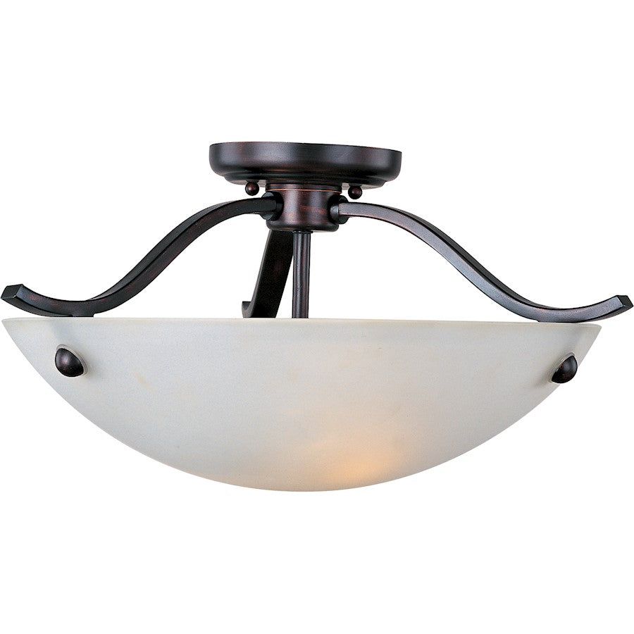 Maxim Contour 2-Light Semi-Flush Mount