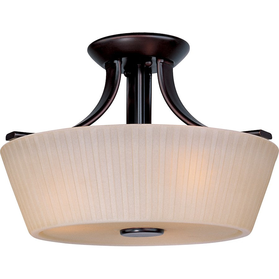 Maxim Finesse 3-Light Semi-Flush Mount