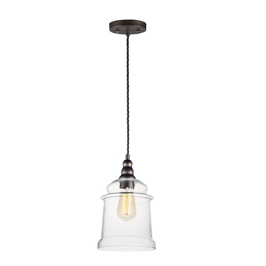 1 Light Pendant, Oil Rubbed Bronze