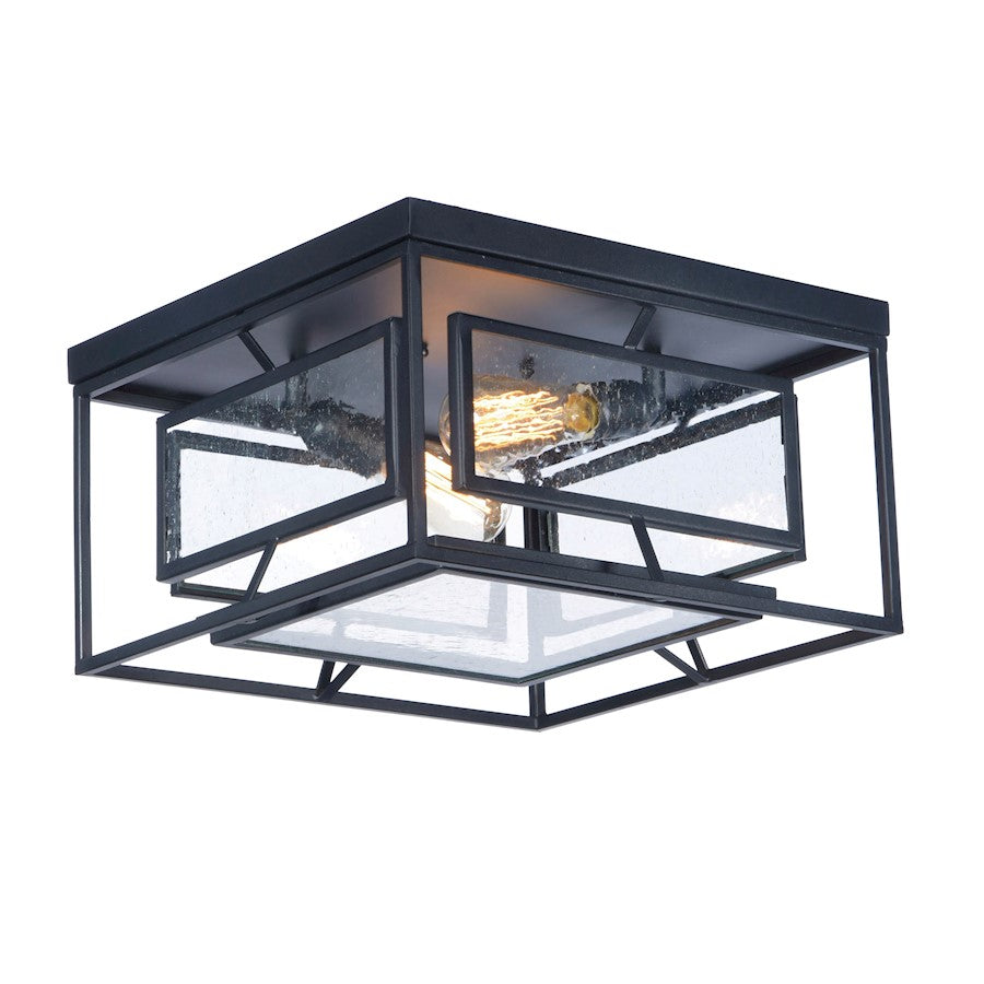 Maxim Lighting Era 2 Light Ceiling Lamp, Black