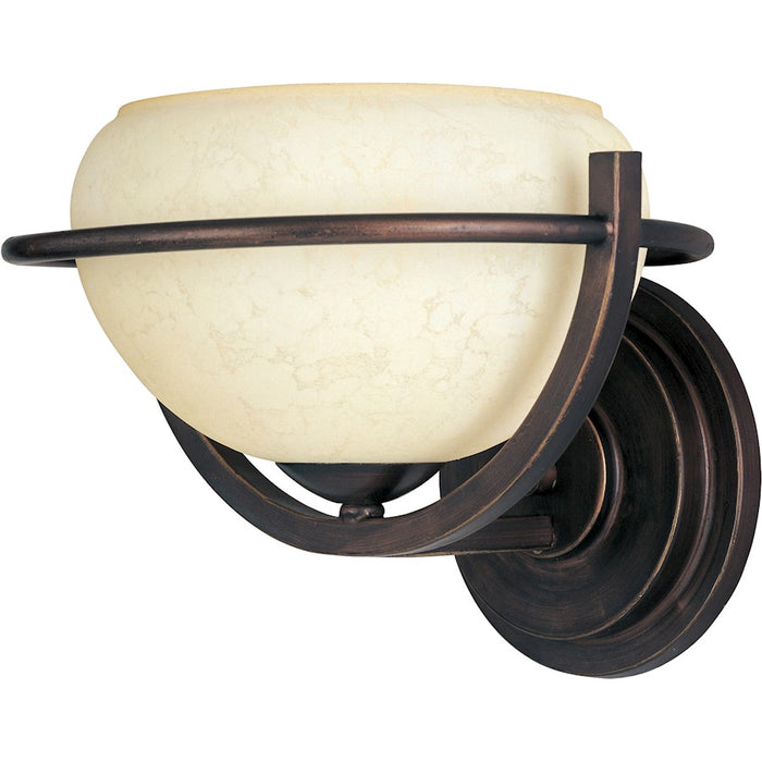 Maxim Cupola 1-Light Wall Sconce Oil Rubbed Bronze