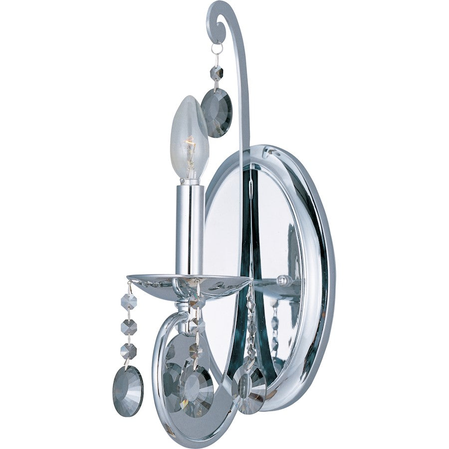 Cyclone 1-Light Wall Sconce Polished Chrome