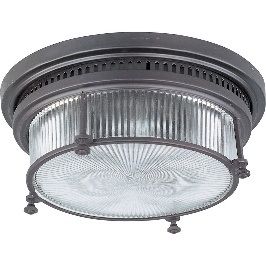 Maxim Lighting Hi-Bay 2-Light Flush Mount, Bronze