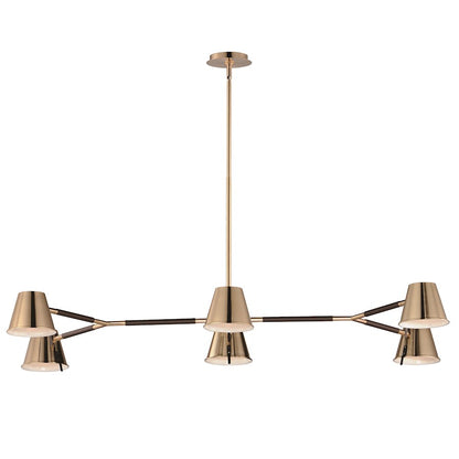 Carlo Chandelier, Dark Bronze