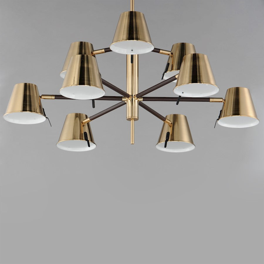 Carlo Chandelier, Dark Bronze