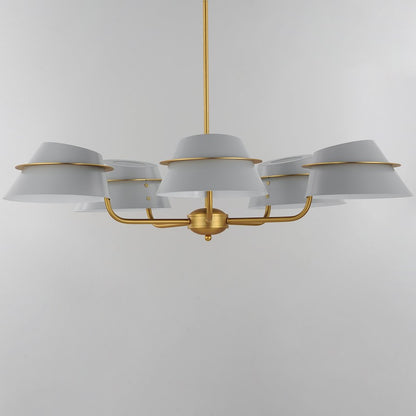 Lucas Chandelier, Natural Aged Brass