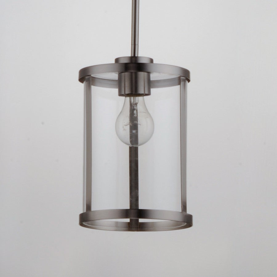 1 Light Mini Pendant, Clear