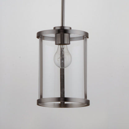 1 Light Mini Pendant, Clear