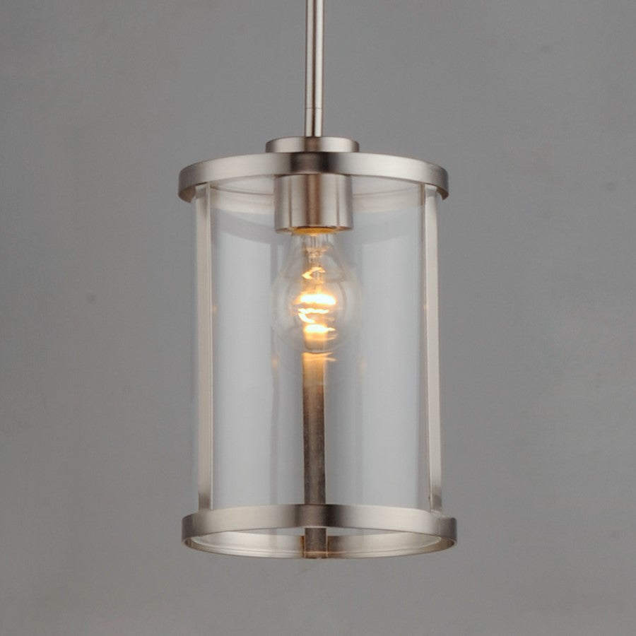 1 Light Mini Pendant, Clear