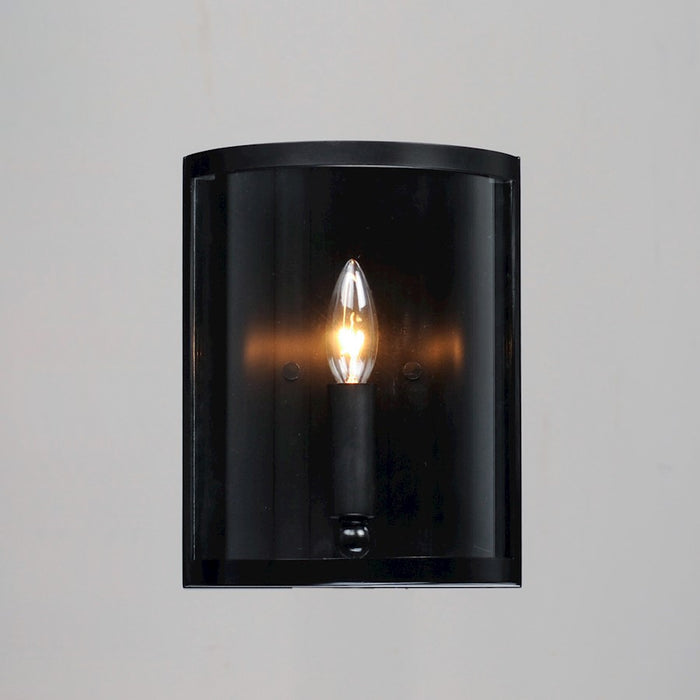 Maxim Lighting Sentinel 1-Light Wall Sconce, Clear
