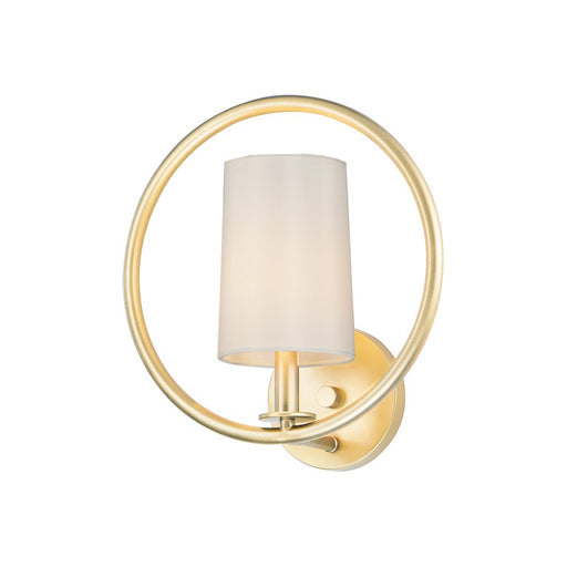 Maxim Lighting Meridian 1-Light Wall Sconce in Natural Aged Brass - 25291OFNAB