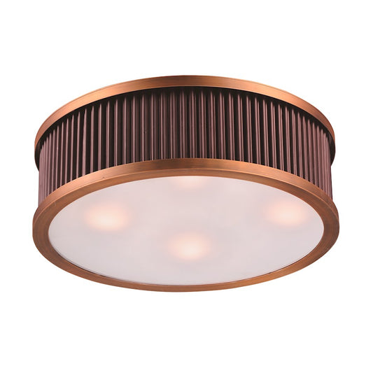 Maxim Ruffle 4-Light Flush Mount