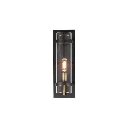 Maxim Lighting Capitol 1-Light Wall Sconce, Black Antique Brass - 2640BKAB