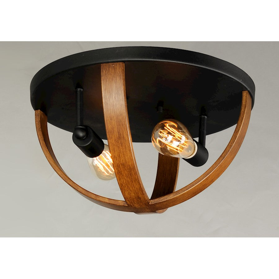 Maxim Lighting Compass 2-Light Flush Mount