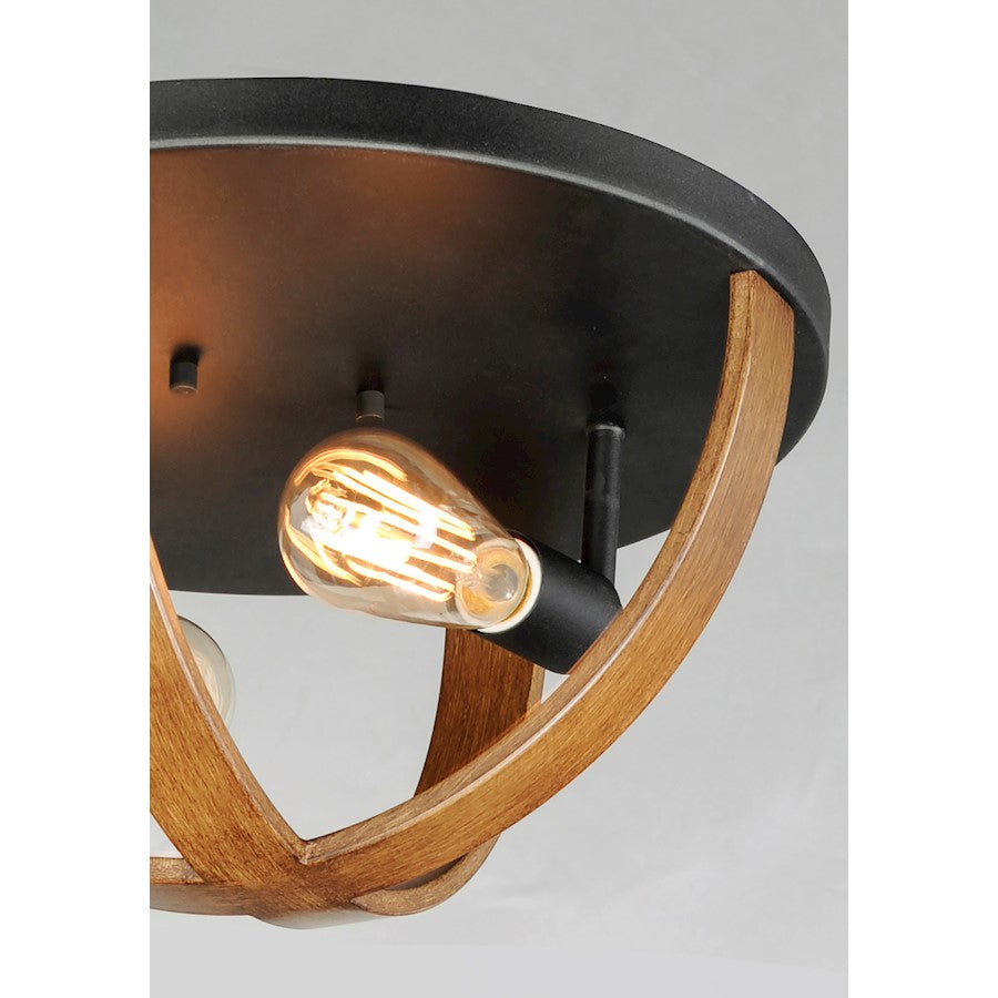 Maxim Lighting Compass 2-Light Flush Mount