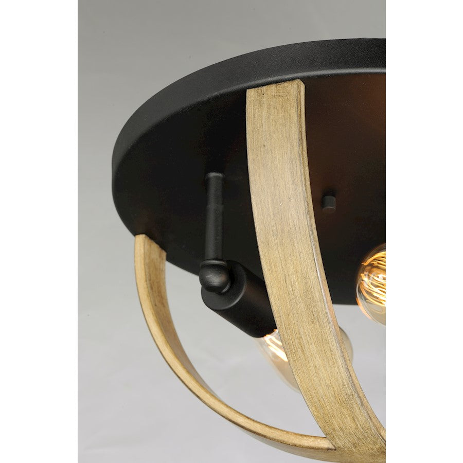 Maxim Lighting Compass 2-Light Flush Mount