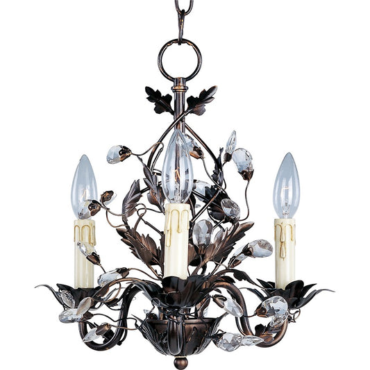 3 Light Chandelier Oil Rubbed Bronze