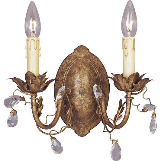 Elegante 2-Light Wall Sconce