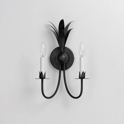 2 Light Wall Sconce