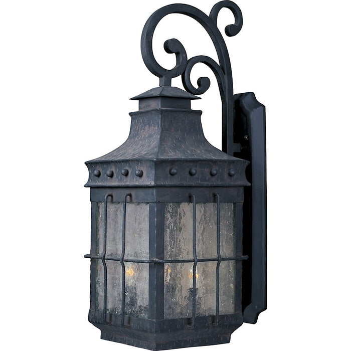 Maxim Nantucket Outdoor Wall Lantern, Country Forge