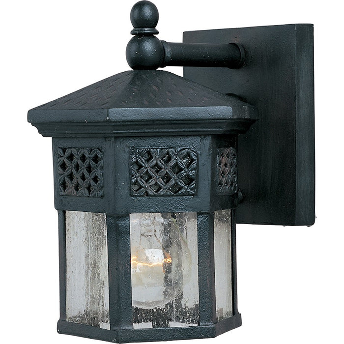 Maxim Scottsdale 1-Light Outdoor Wall Lantern, Country Forge