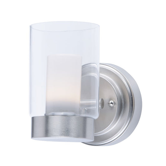 Mod 1 Light Wall Sconce, Satin Nickel