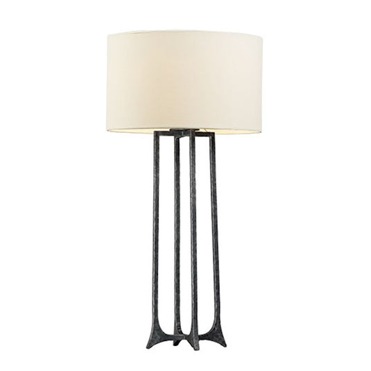 Anvil 1-Light Table Lamp, Natural Iron