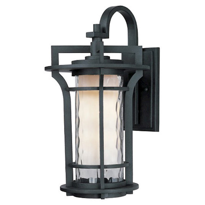 Maxim Lighting Oakville Outdoor Wall Lantern, Black Oxide