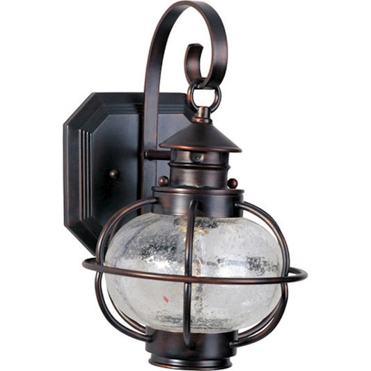 Maxim Portsmouth Outdoor Wall Lantern, Rubbed Bronze