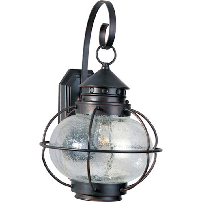 Maxim Portsmouth Outdoor Wall Lantern, Rubbed Bronze