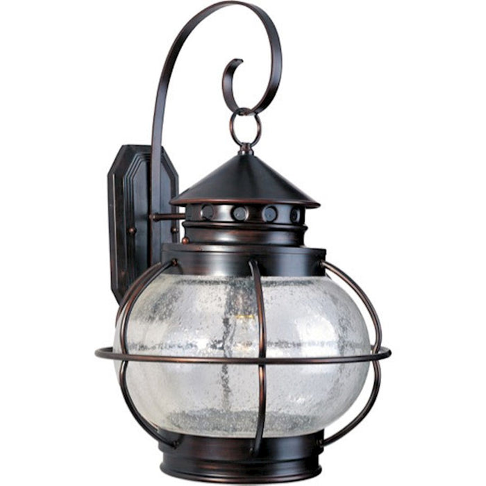 Maxim Portsmouth Outdoor Wall Lantern, Rubbed Bronze