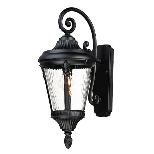 Maxim Lighting Sentry Outdoor Wall Sconce, Black