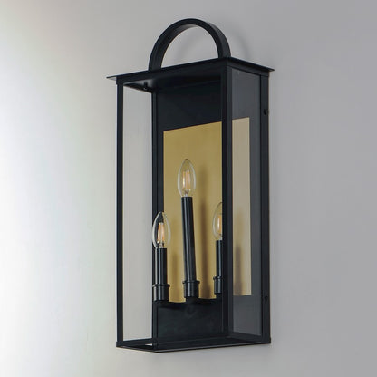 3 Light Outdoor Wall Sconce