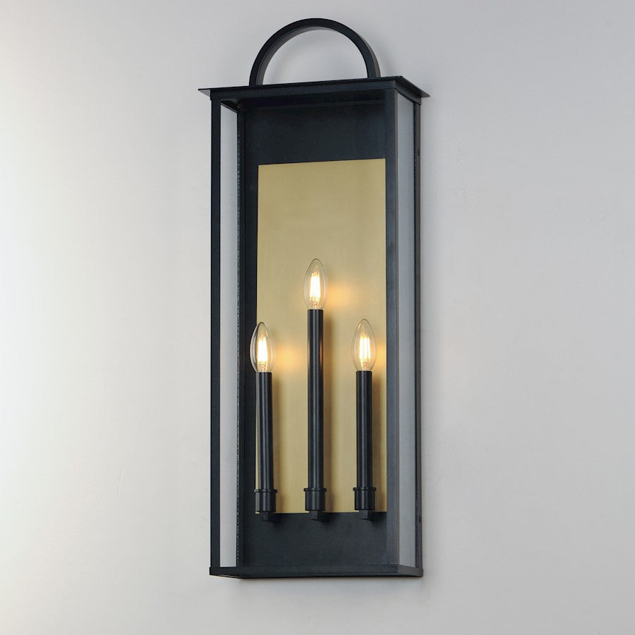 3 Light Outdoor Wall Sconce