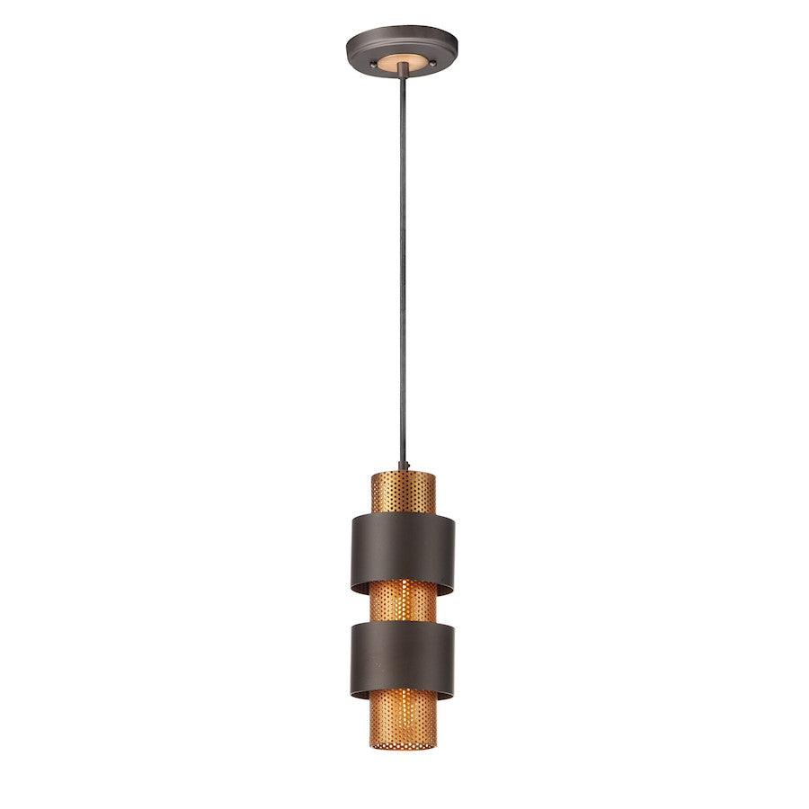 1 Light Mini Pendant, Oil Rubbed Bronze