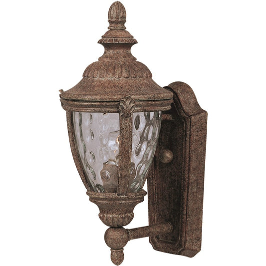 Maxim Morrow Bay Cast 1-Light Outdoor Wall Lantern, Earth Tone