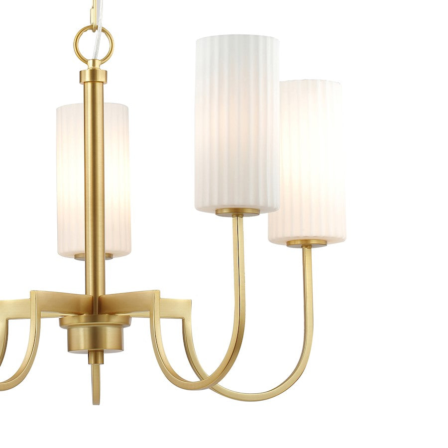 Town & Country Chandelier, Brass