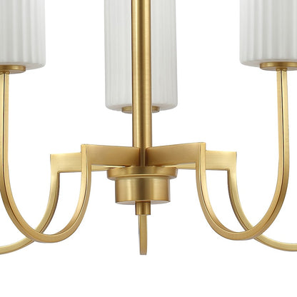 Town & Country Chandelier, Brass