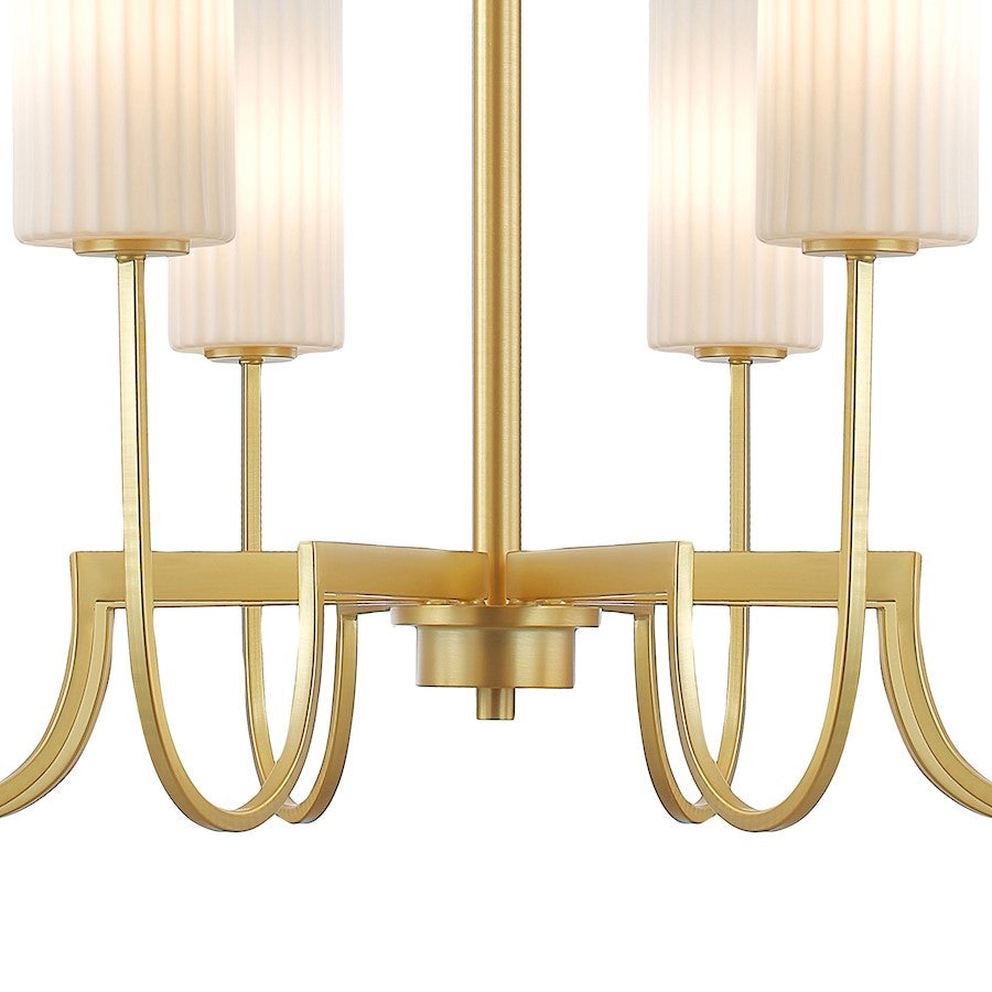 Town & Country Chandelier, Brass