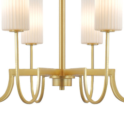 Town & Country Chandelier, Brass