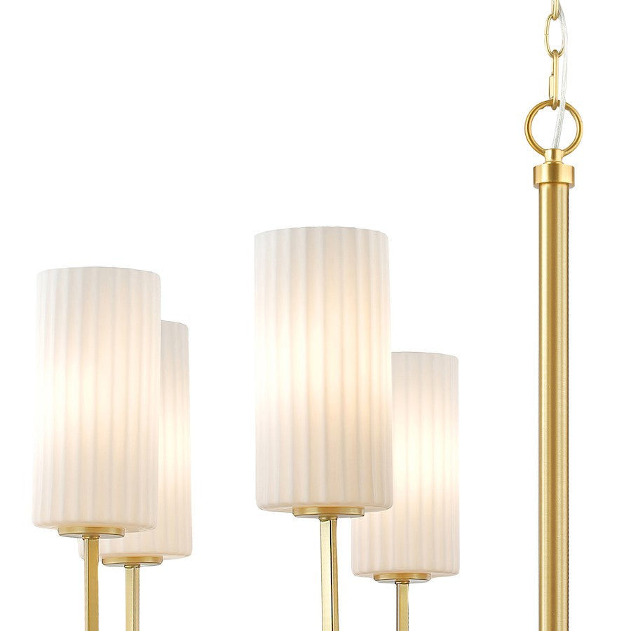 Town & Country Chandelier, Brass