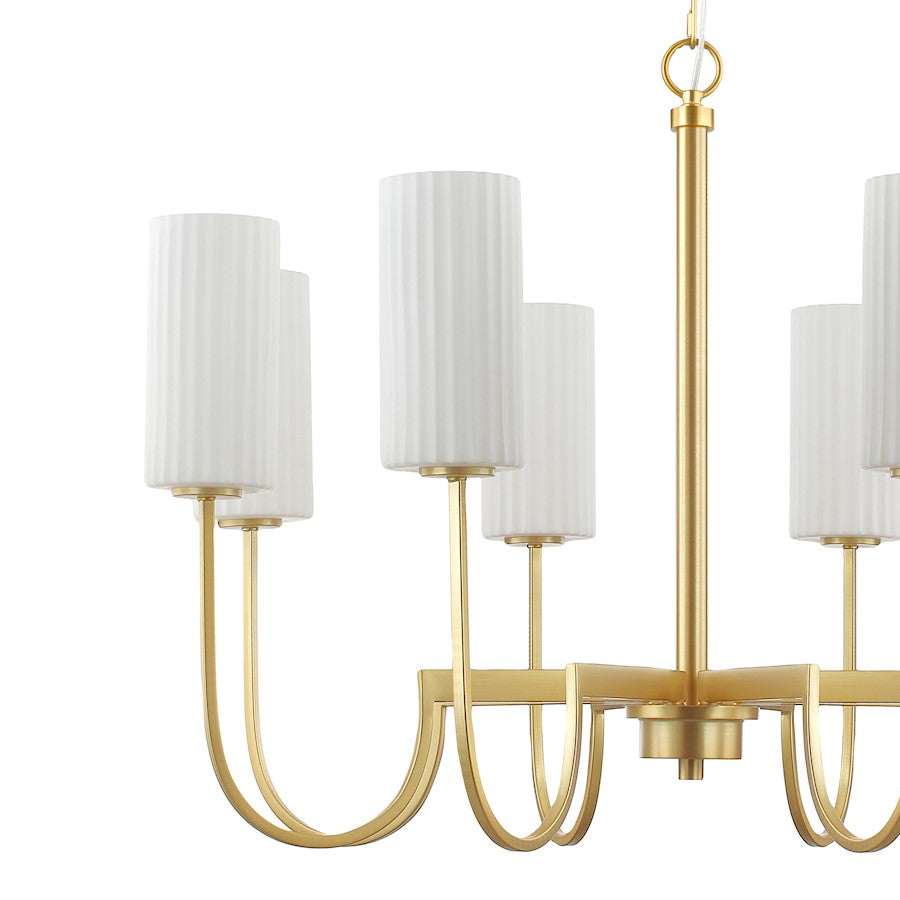 Town & Country Chandelier, Brass