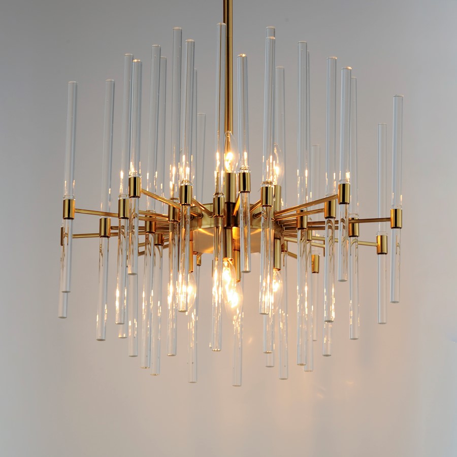 8 Light Chandelier, Heritage