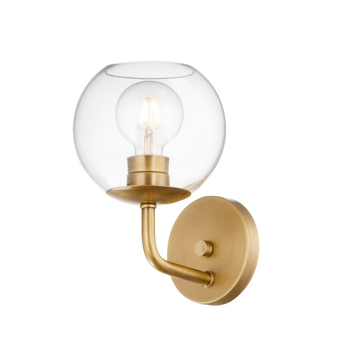 Maxim Lighting Branch Wall Sconce, Natural Aged Brass