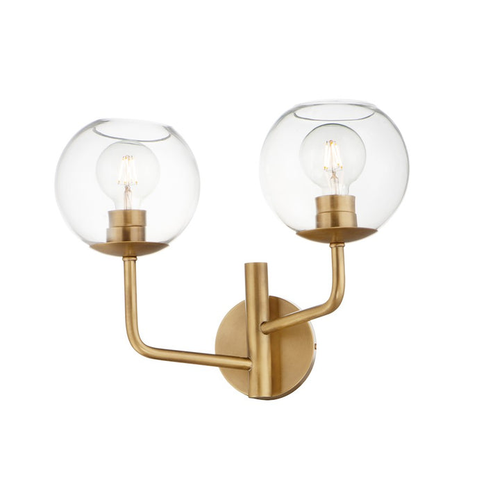 Maxim Lighting Branch Wall Sconce, Natural Aged Brass