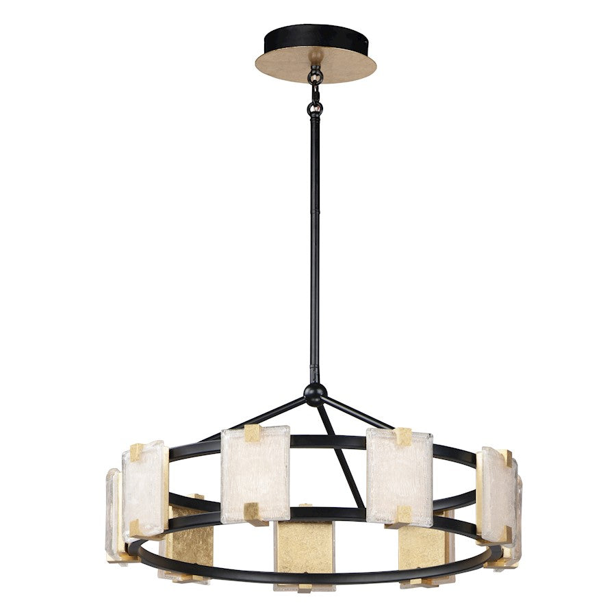 Radiant LED Chandelier, Black