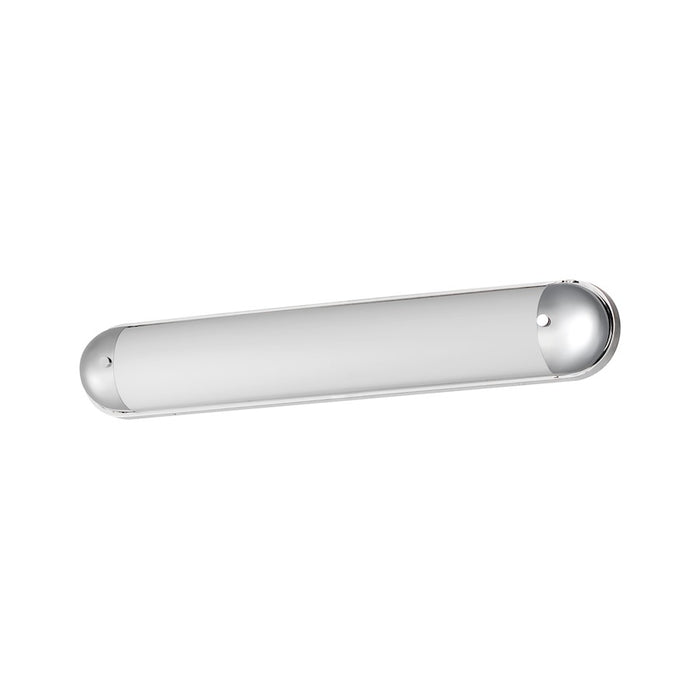 Maxim Lighting Capsule 1Lt 30" LED Wall Sconce, Chrome/White - 39563SWPC
